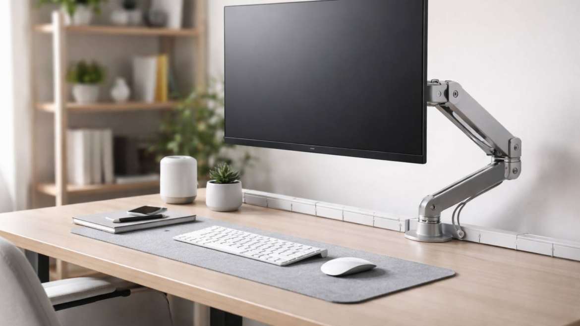 Brazos articulados para monitor: cuándo merecen la pena y cómo instalarlos correctamente