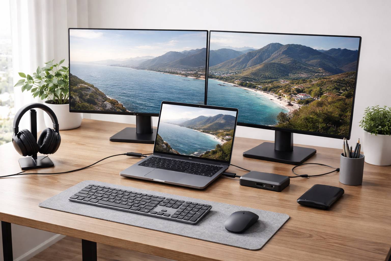 Docking station USB‑C para teletrabajo: qué puertos necesitas y cómo elegir la adecuada