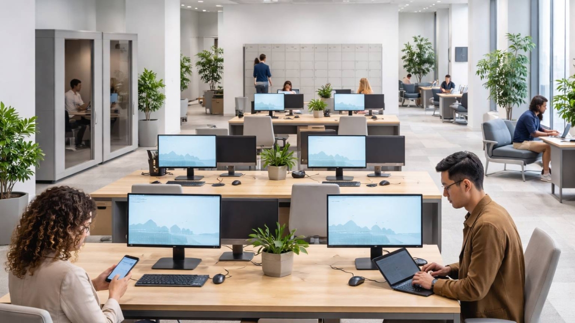 Hot desking sin caos: cómo organizar reservas de puestos y normas de uso en oficinas híbridas