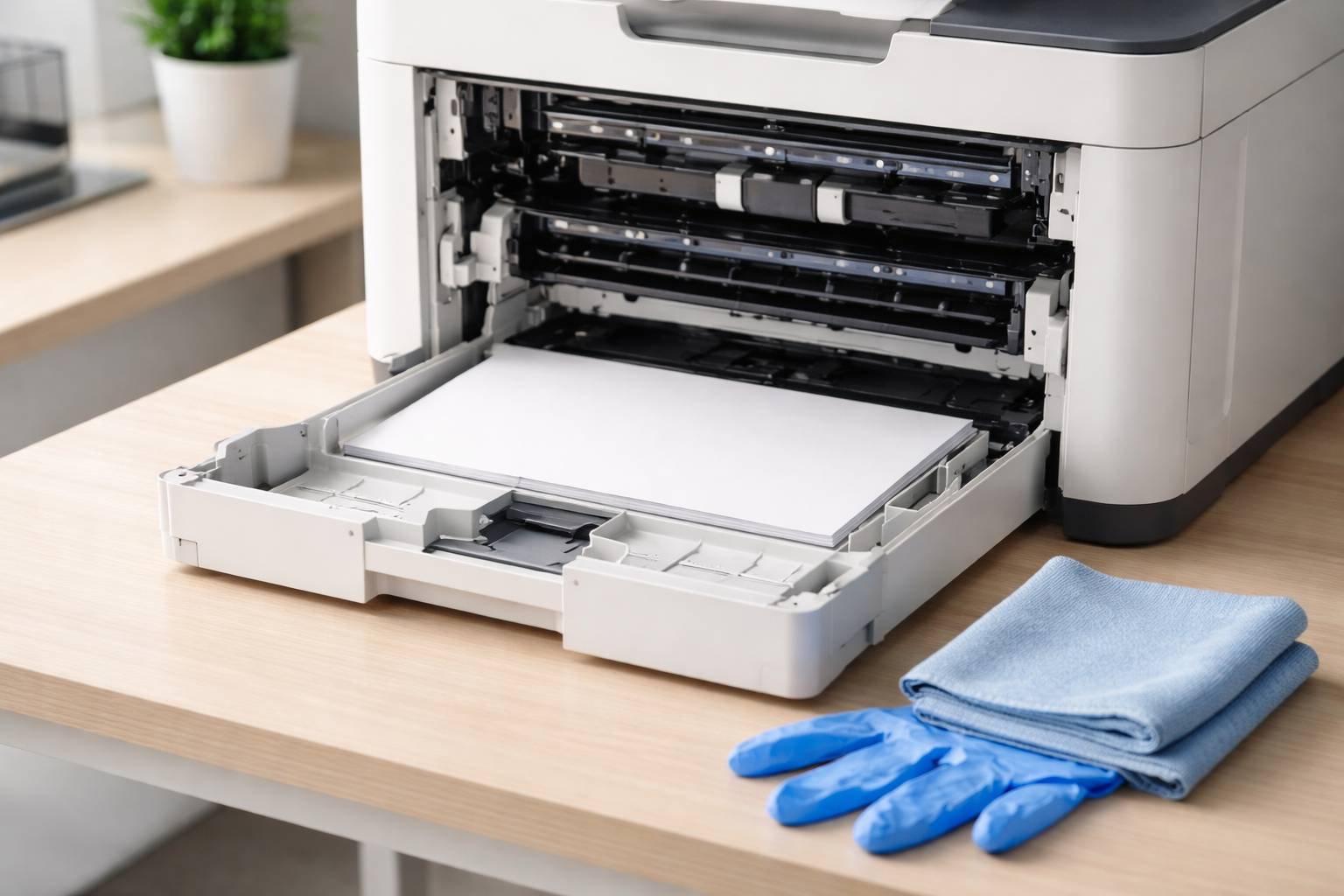 Mantenimiento preventivo de impresoras: limpieza, rodillos, calibración y frecuencia recomendada