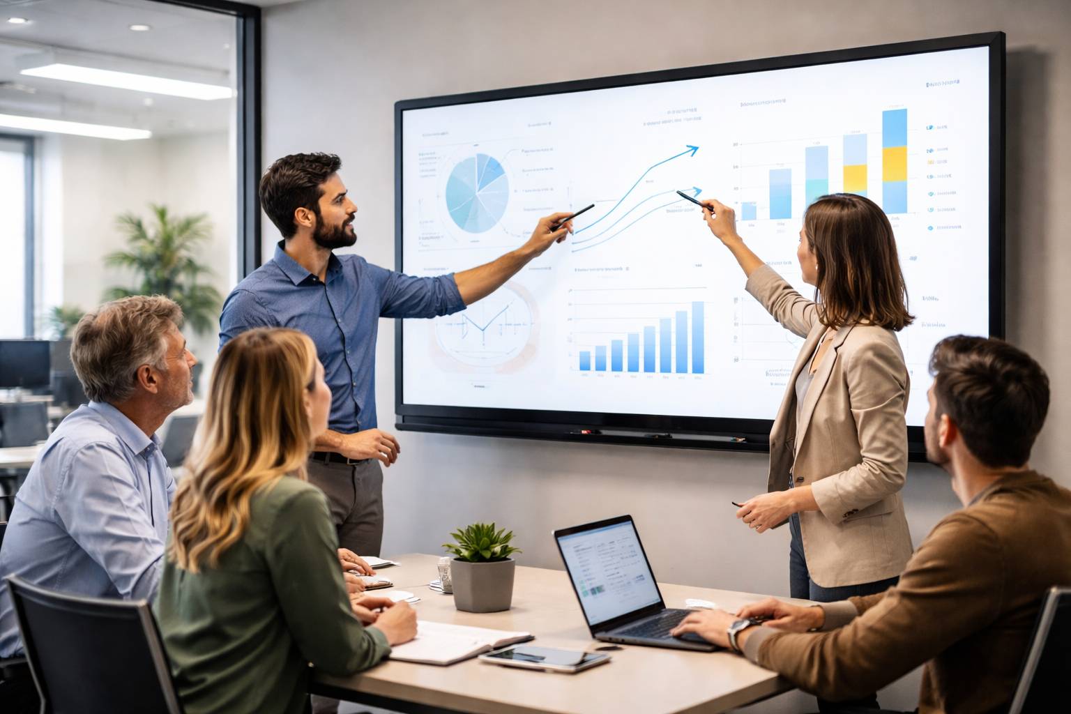 Pizarra digital interactiva: cómo elegirla (tamaño, software, compatibilidad y uso real en reuniones)