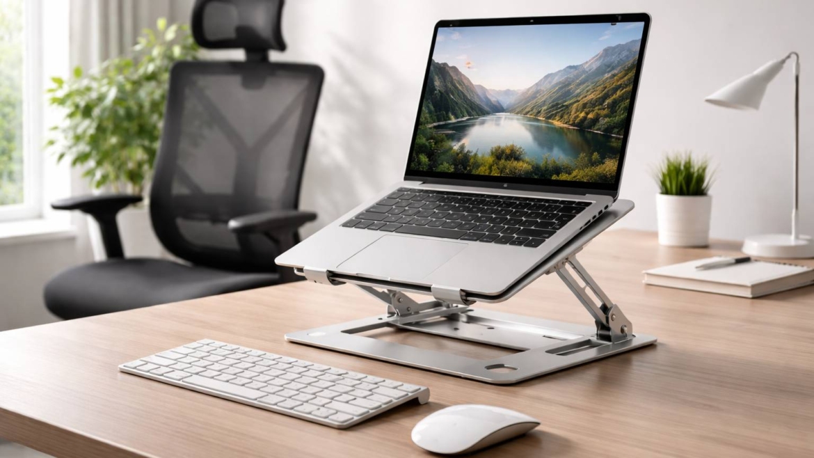 Soportes para portátil: altura ideal, ventilación y postura correcta para trabajar mejor