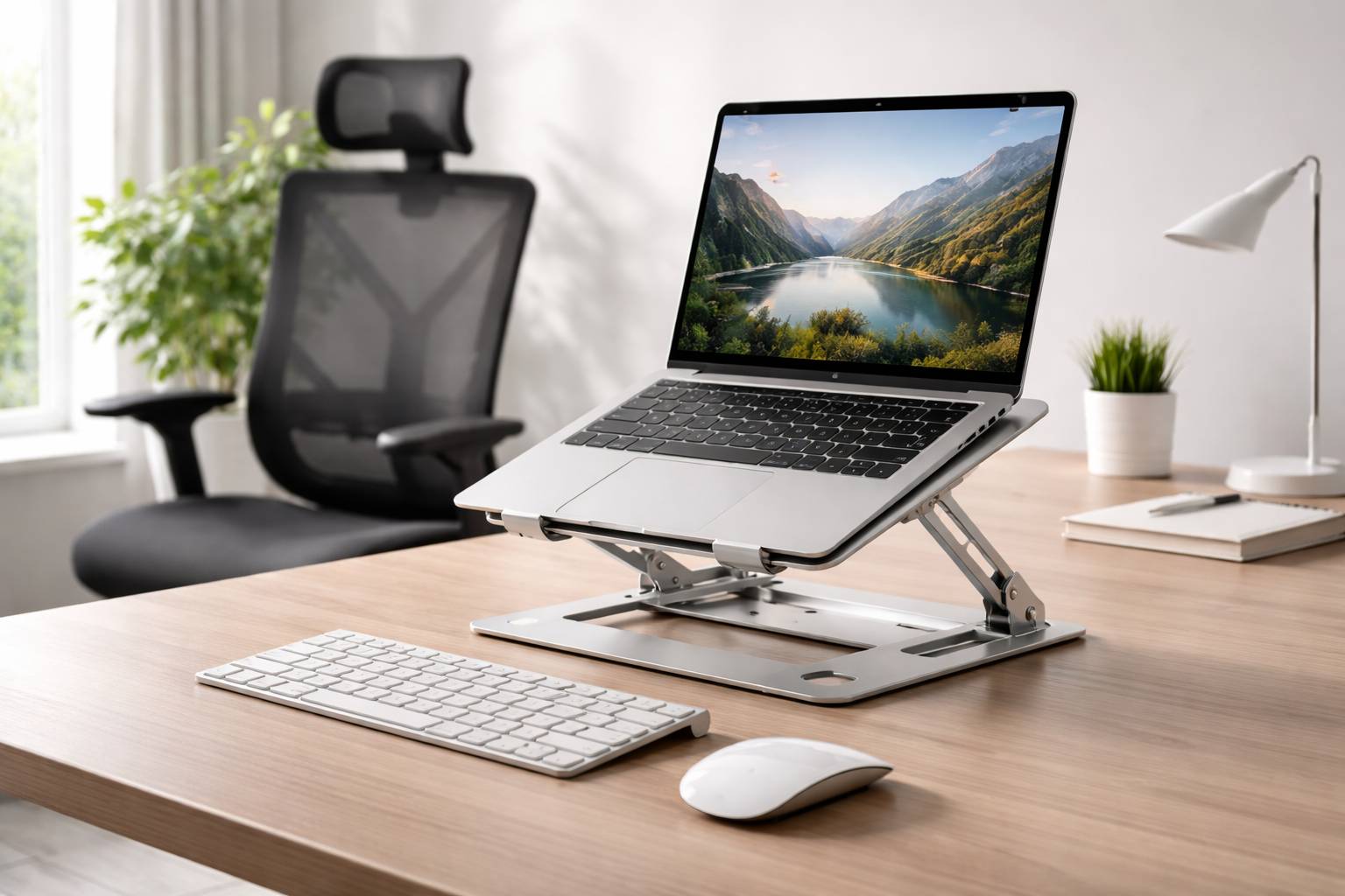 Soportes para portátil: altura ideal, ventilación y postura correcta para trabajar mejor